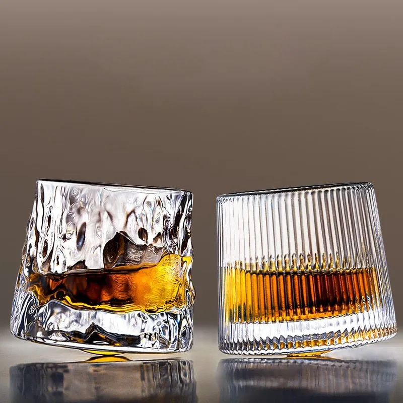 160ML Thicken Rotating Wine Glass