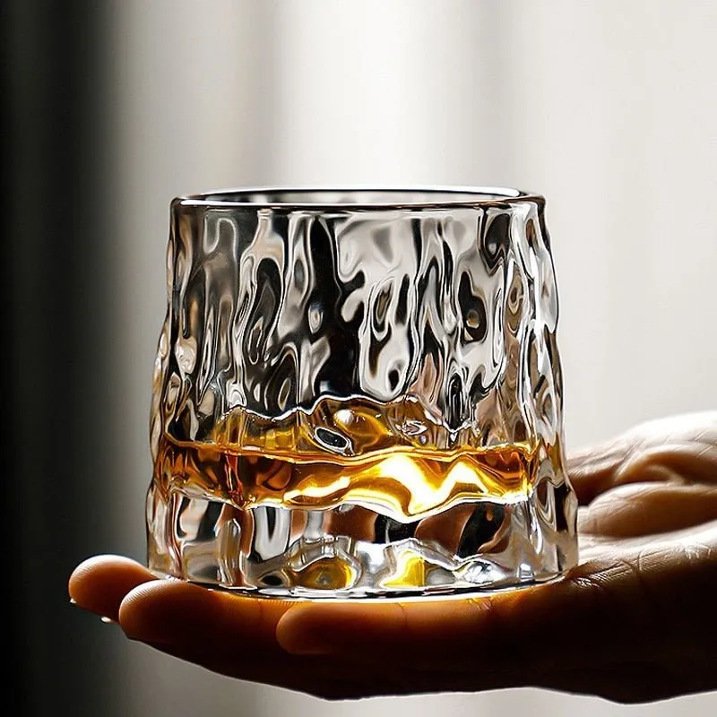 160ML Thicken Rotating Wine Glass