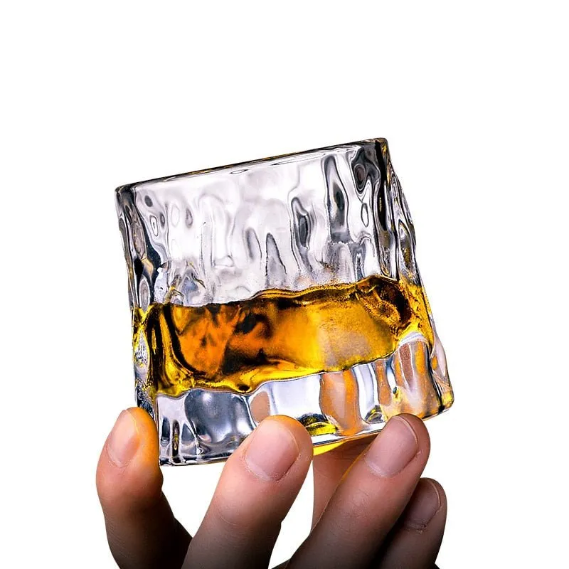 160ML Thicken Rotating Wine Glass