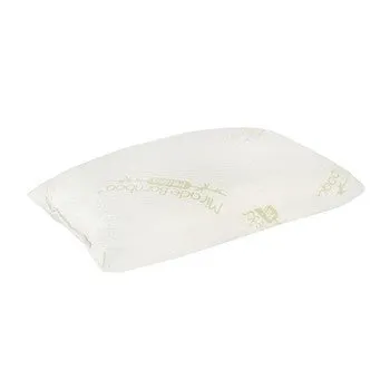26 Inch Pillow, Shredded Memory Foam, Soft Bamboo and Polyester Covering By Casagear Home