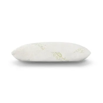 26 Inch Pillow, Shredded Memory Foam, Soft Bamboo and Polyester Covering By Casagear Home
