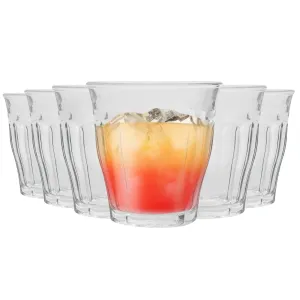 310ml Picardie Water Glasses - Pack of Six - By Duralex