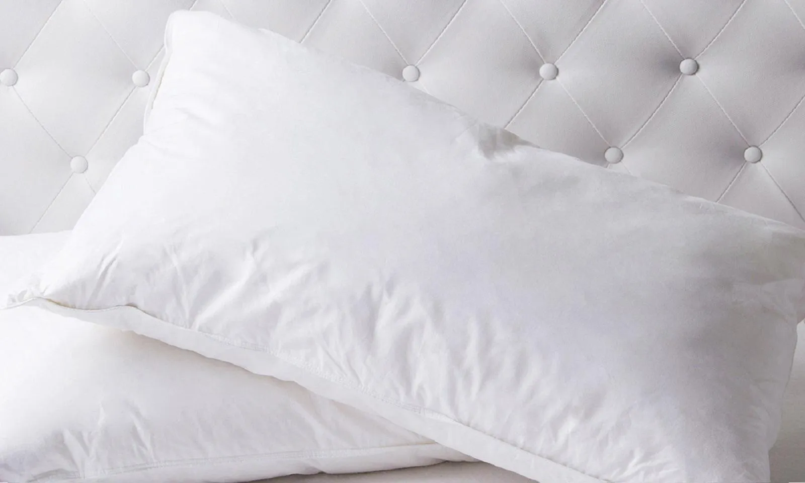 50% Duck Feather & 50% Duck Down Quilt 500GSM   Duck Pillows Twin Pack Combo - Queen - White