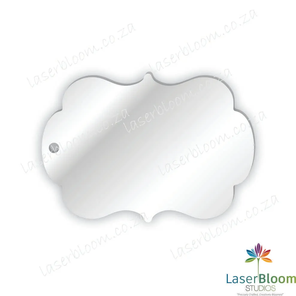 Acrylic Blank Bracket Frame -Select Your Thickness (1.5mm, 2mm, 3mm)