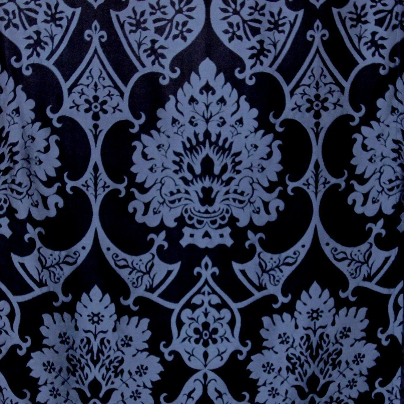 Altar Frontal in Red 'Pentecost' with Blue/Black 'Gothic' Superfrontal