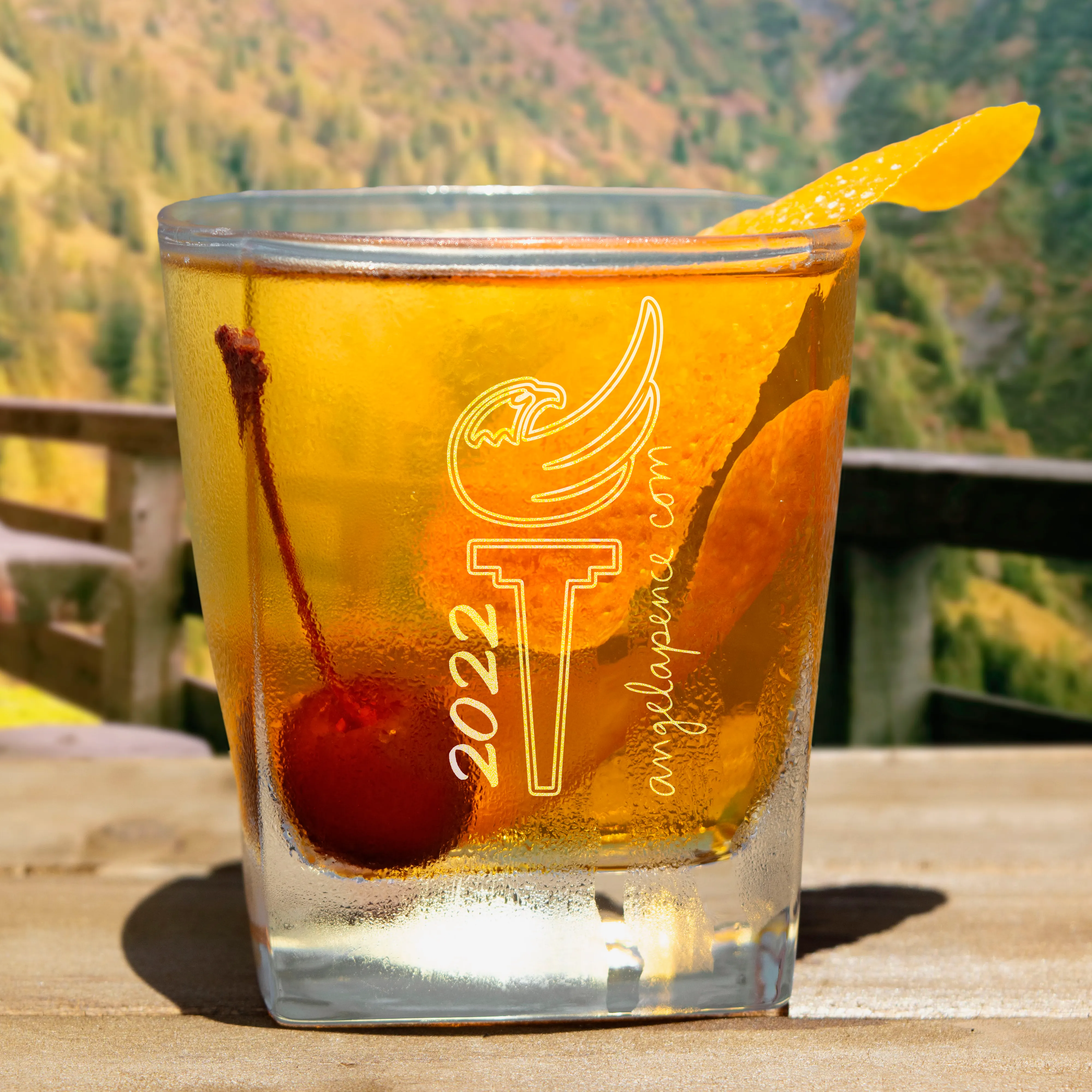 Angela Pence for Congress Whiskey Glass