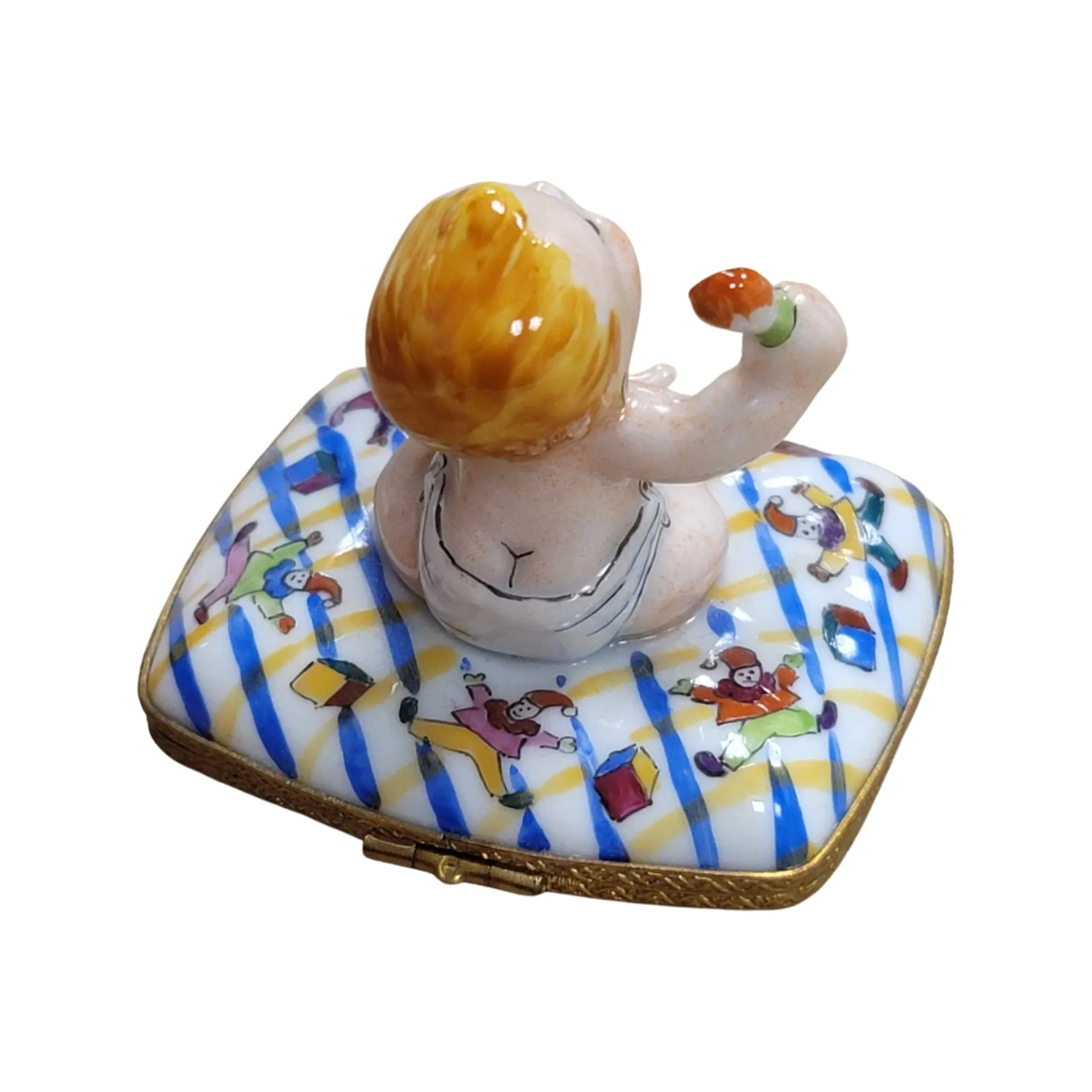 Baby Eating on Pillow