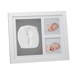Bambino White Photo Frame & Clay Print