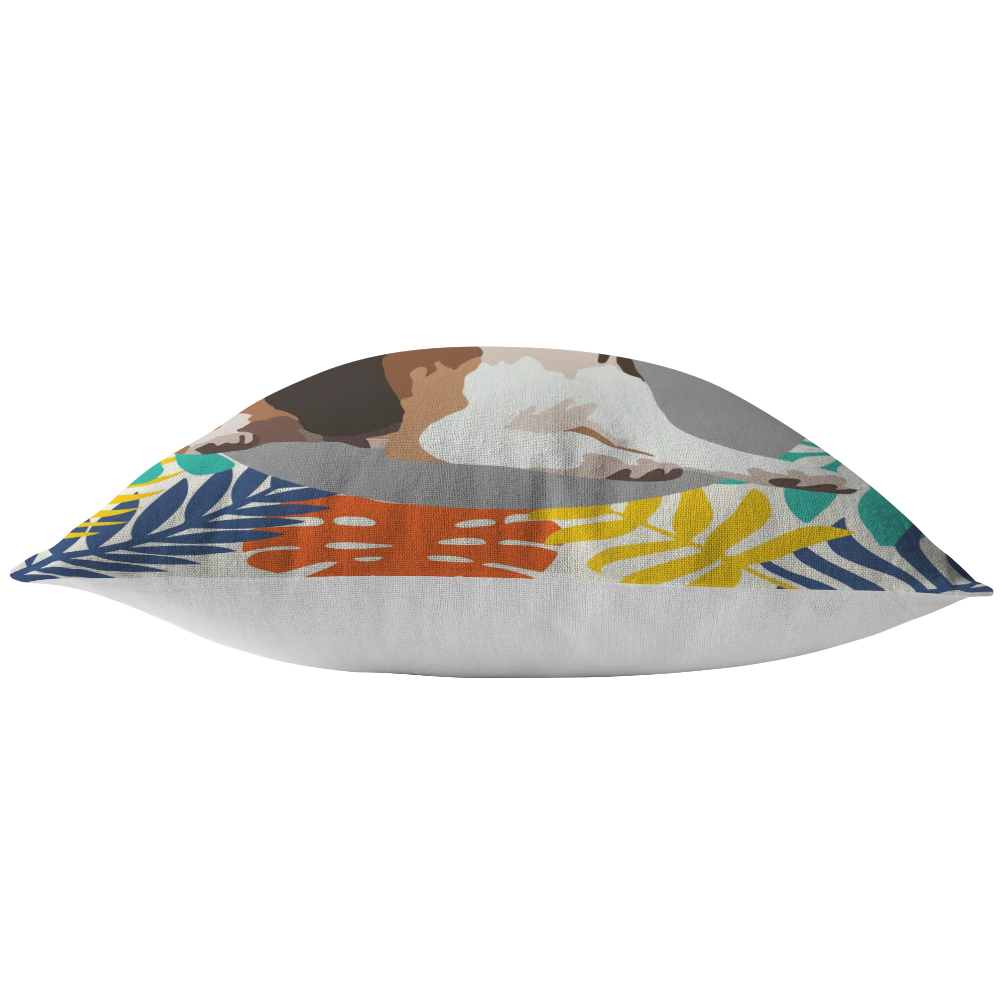 Beagle #2 Colorful Leaves Pillow