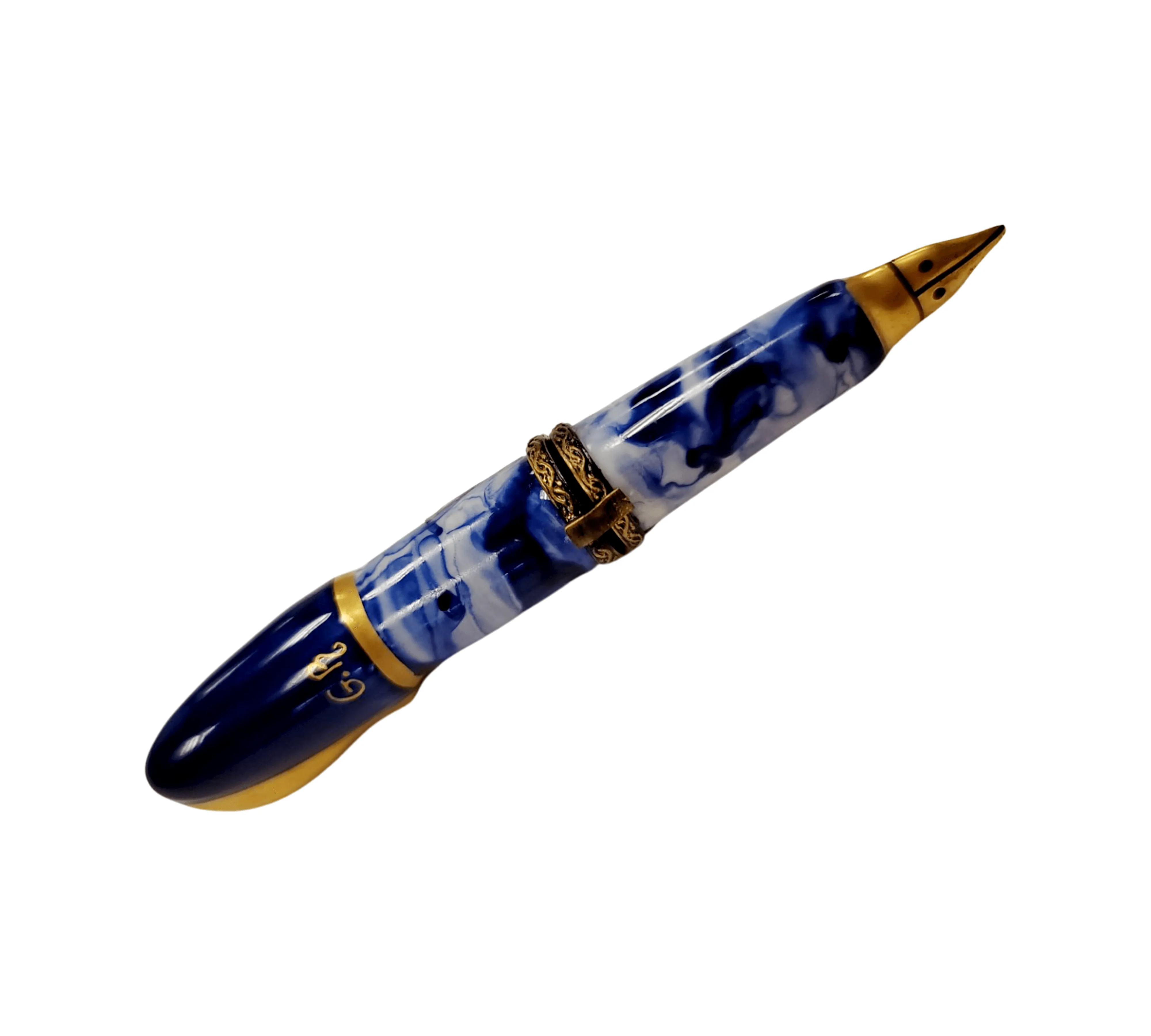 Blue Fountain Loupe Pen Fountain Pen