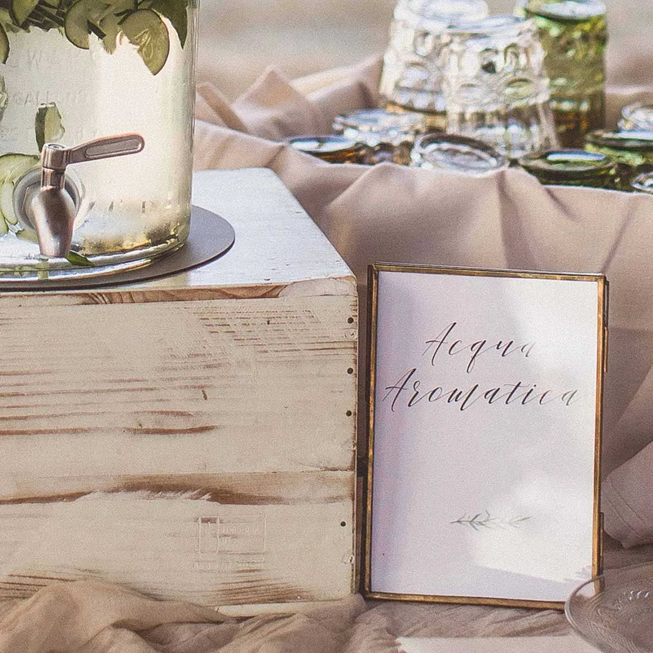Brass Photo Frames Table Numbers (Free Standing) Wedding Stationery