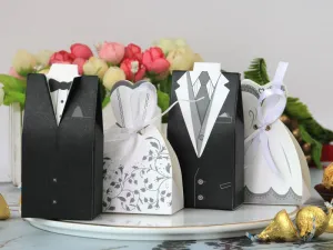 Bride and Groom favor candy box