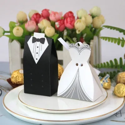 Bride and Groom favor candy box