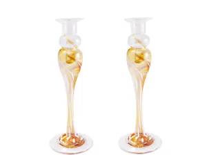 Candle Holder Pair (Gold)