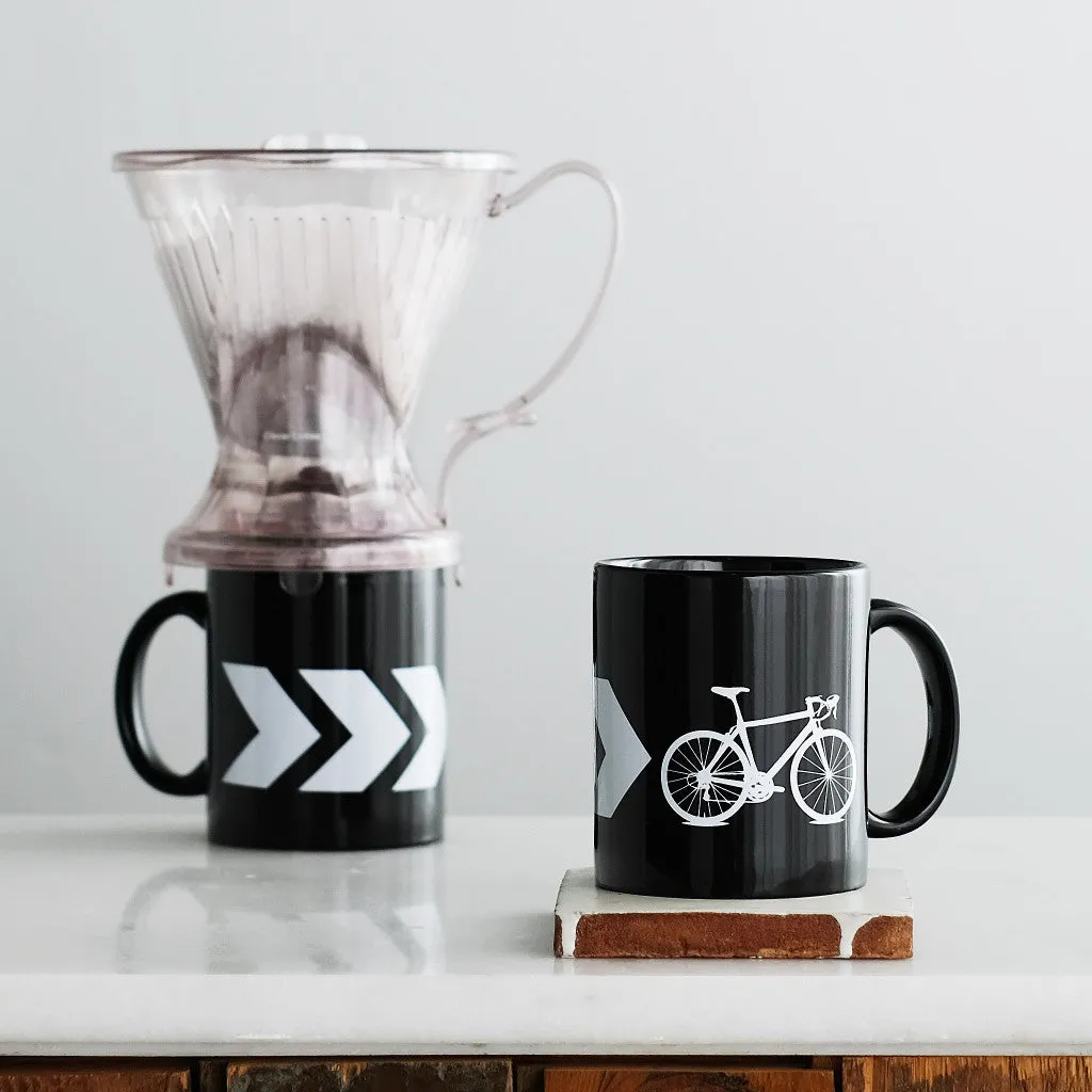 Chevron Bike Coffee Mug