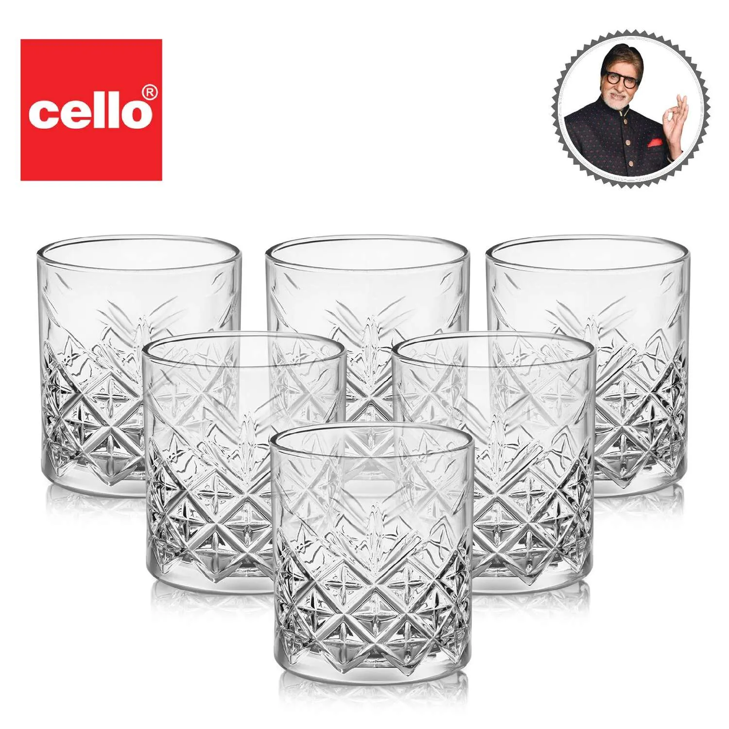 Classix Glass Tumblers, Set of 6