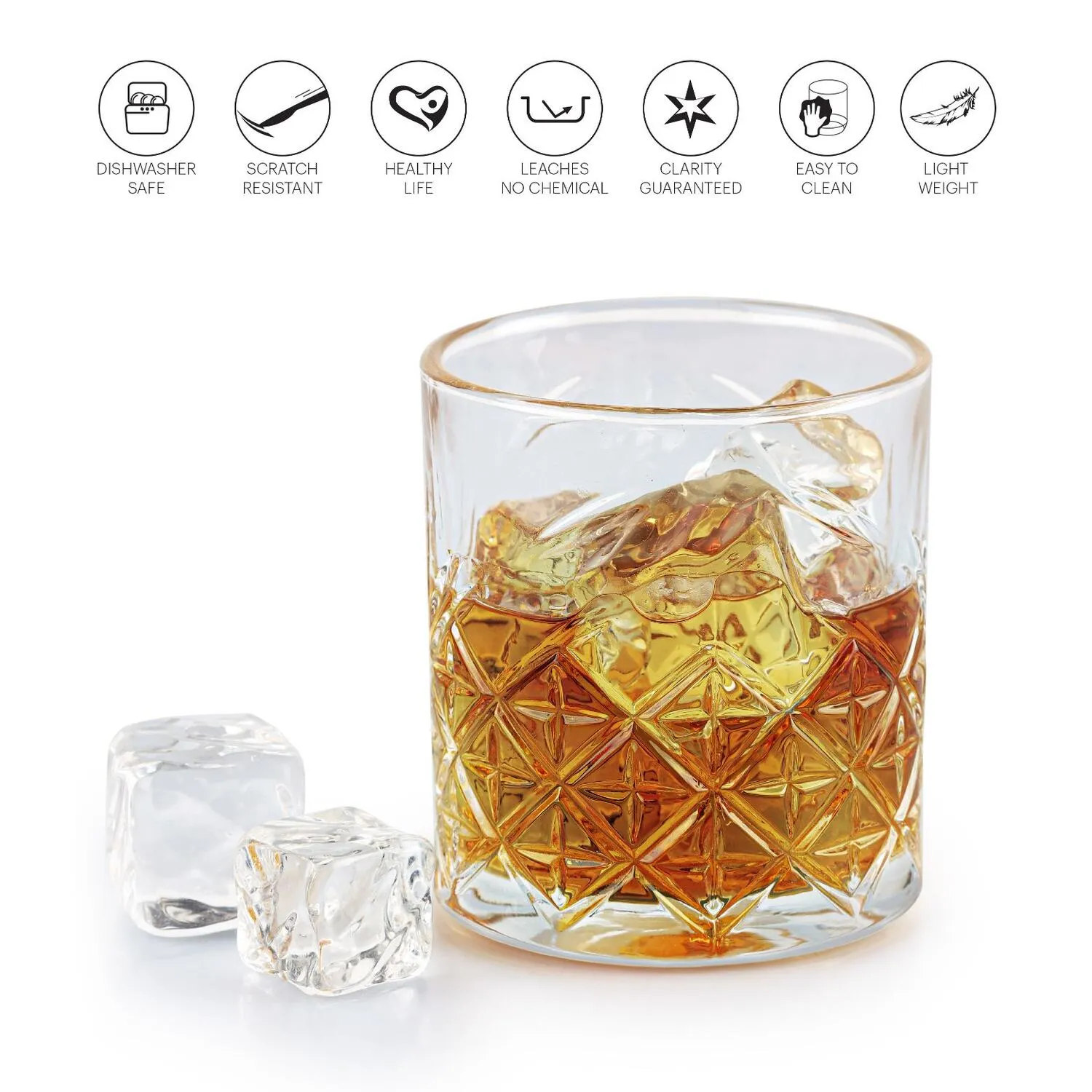 Classix Glass Tumblers, Set of 6