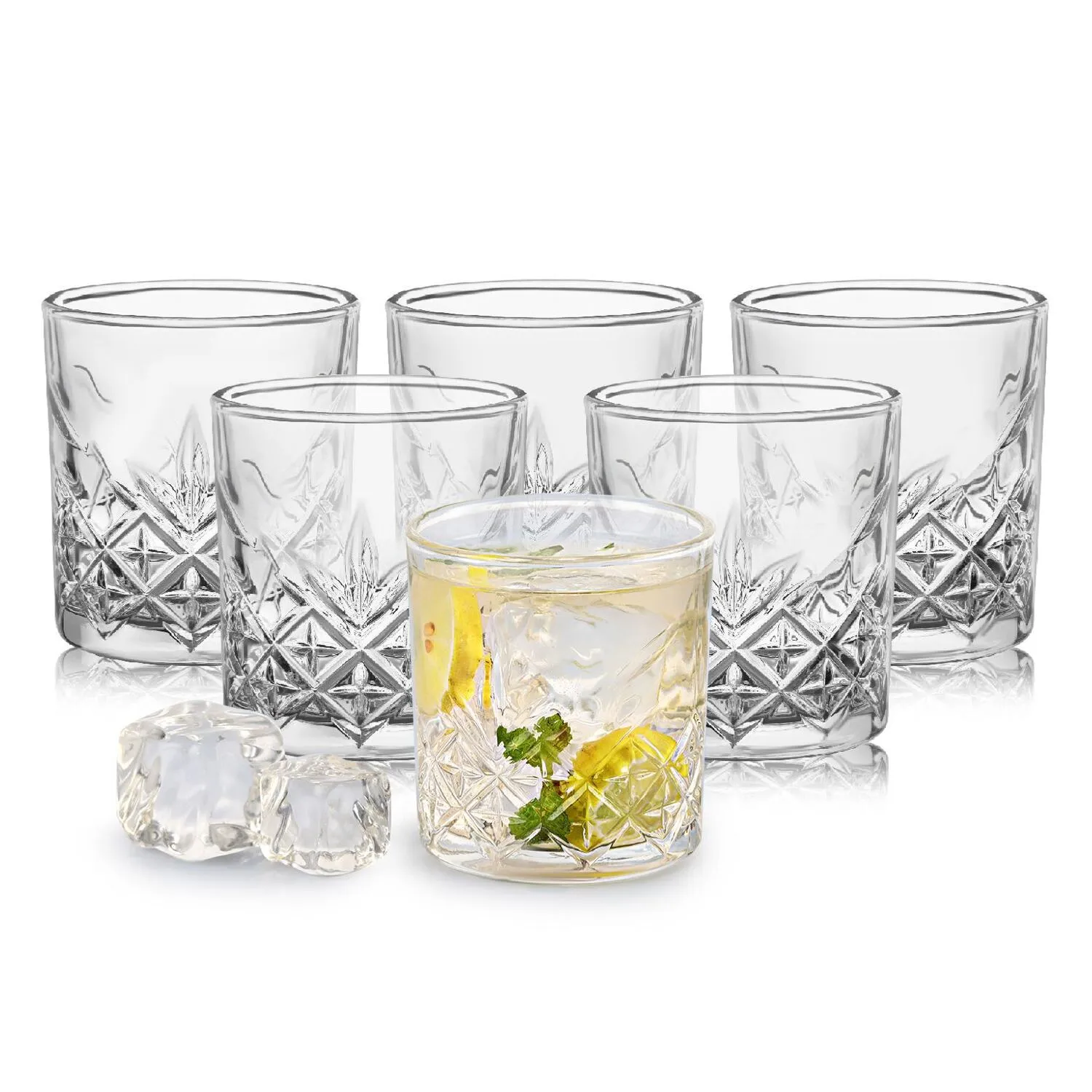 Classix Glass Tumblers, Set of 6
