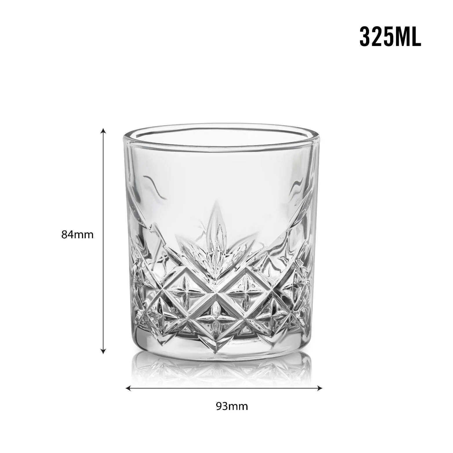 Classix Glass Tumblers, Set of 6