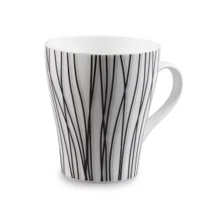 Clay Craft Hugo Carpet Bone China Milk Mug, 330 ml, Multicolour (MM-HUGO-H301)