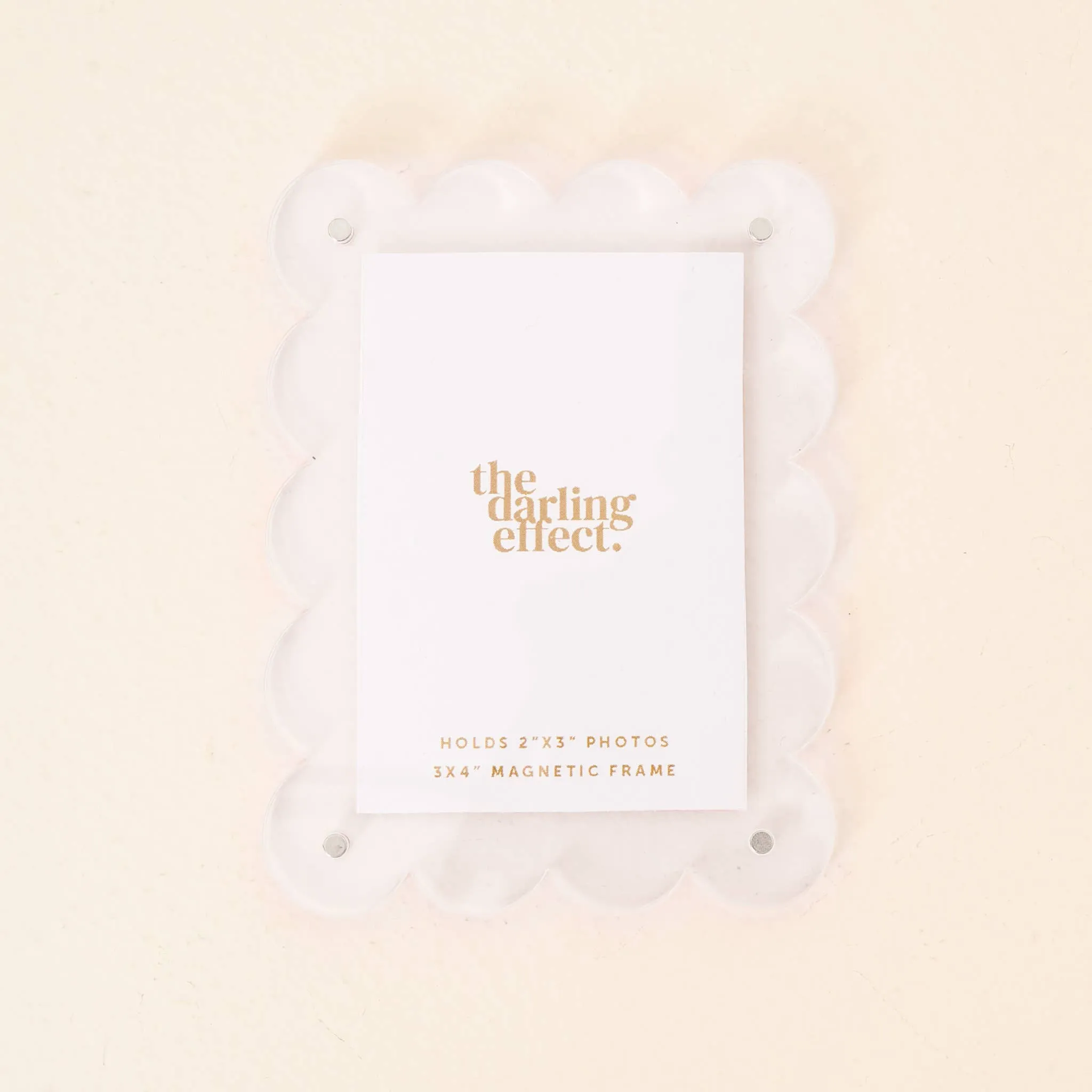 Clear Mini Acrylic Picture Frame Magnet