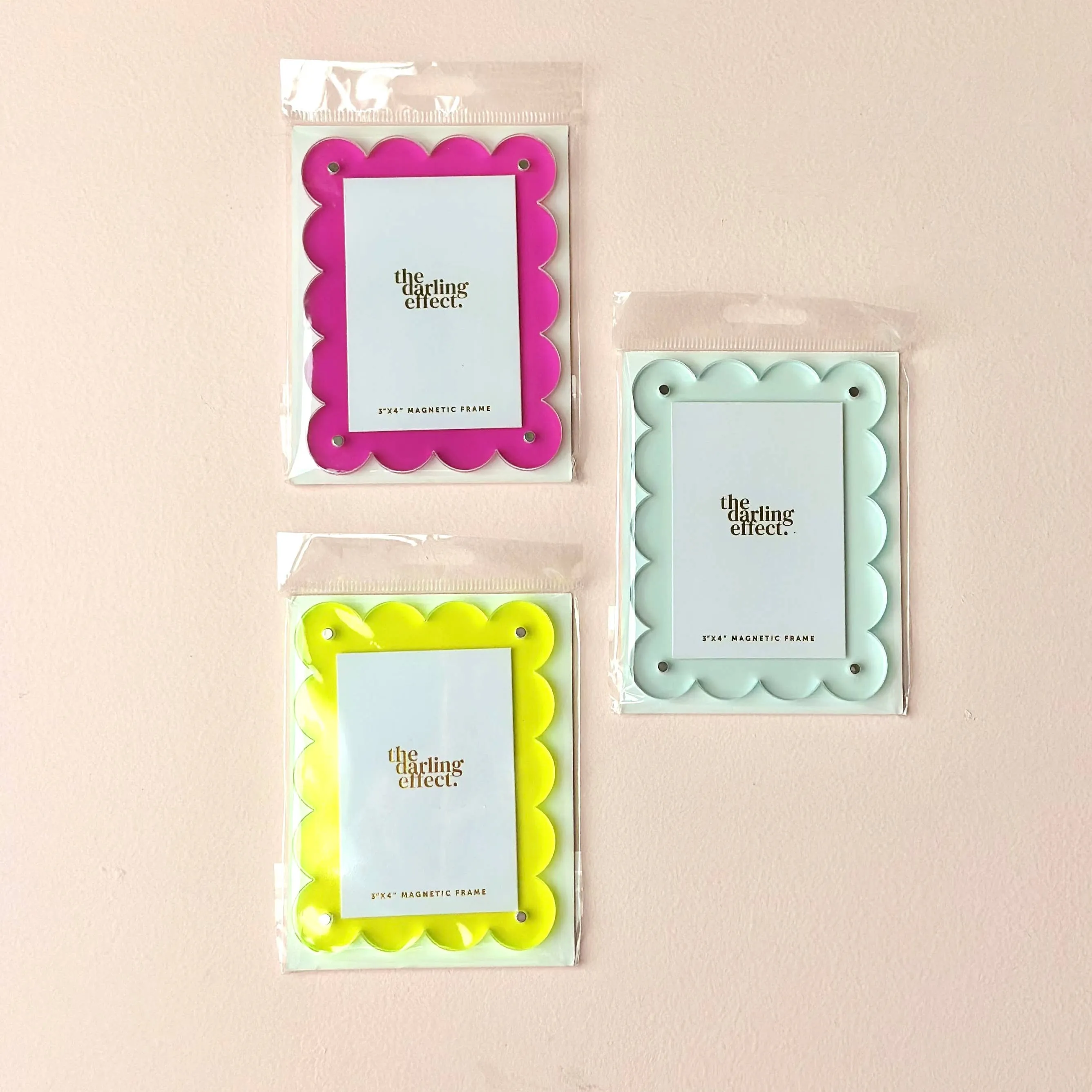 Clear Mini Acrylic Picture Frame Magnet