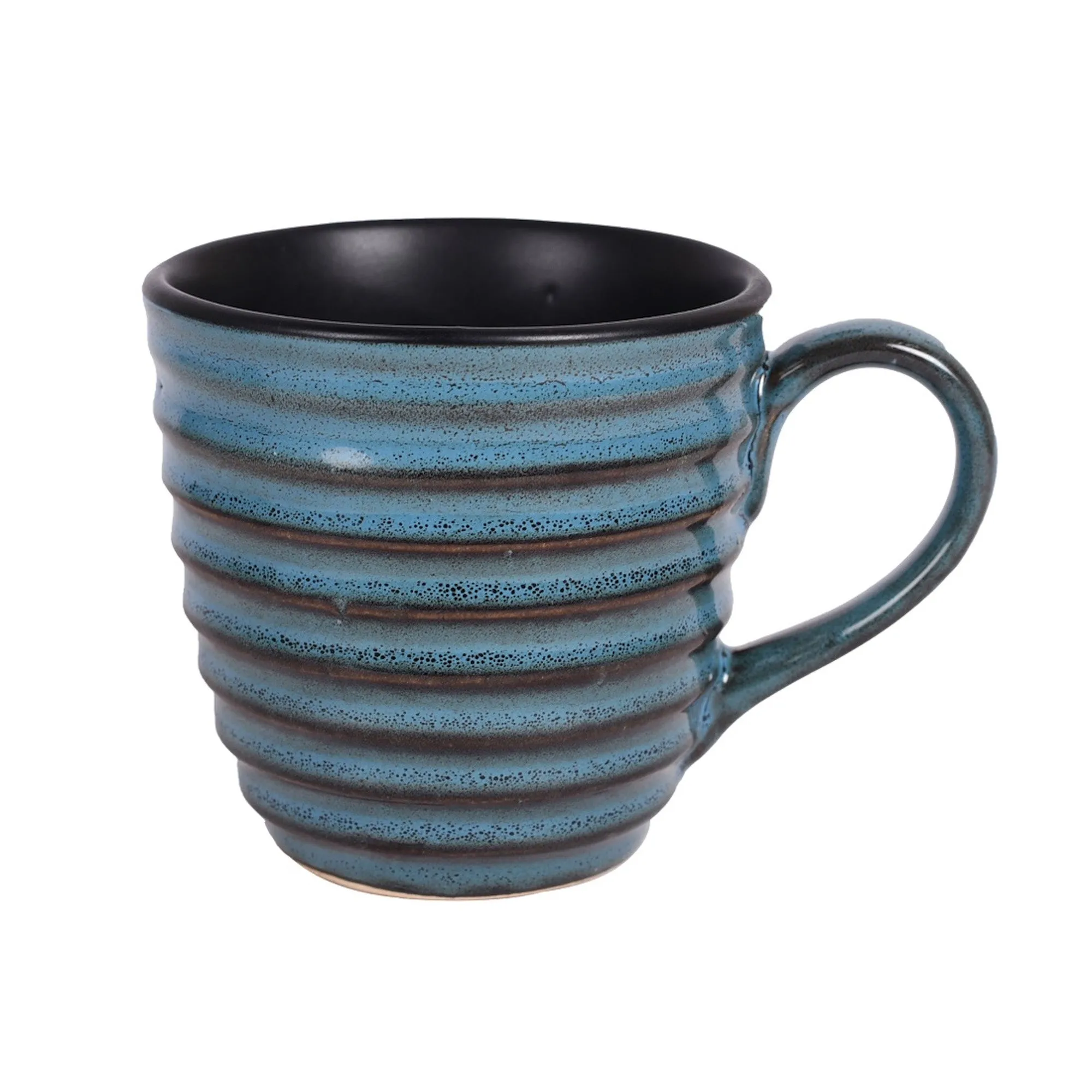 Cup Ceramic Blue (Set of 6) (4x3x3)