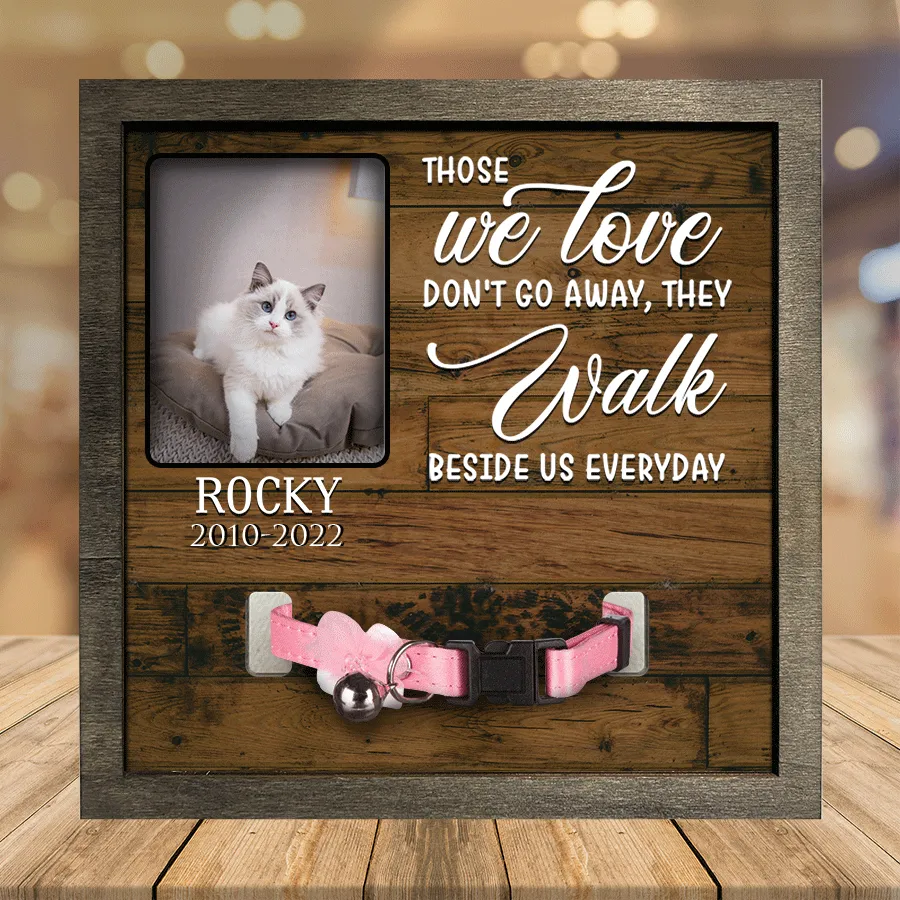 Customized A Ragdoll Pet Picture Frames Memorial Cat Don't cry for me Cat Lover Gift, Memorial Gifts