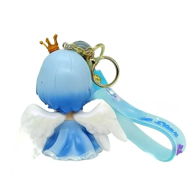 Cute BLUE Model B Fairy | Premium PVC | Lanyard Keychains |