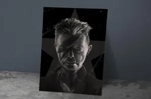 David Bowie Poster, Custom Music Print, Music Poster, Custom Poster, Home Decor, Wall Hangings, British Singer Canvas, David Bowie Art