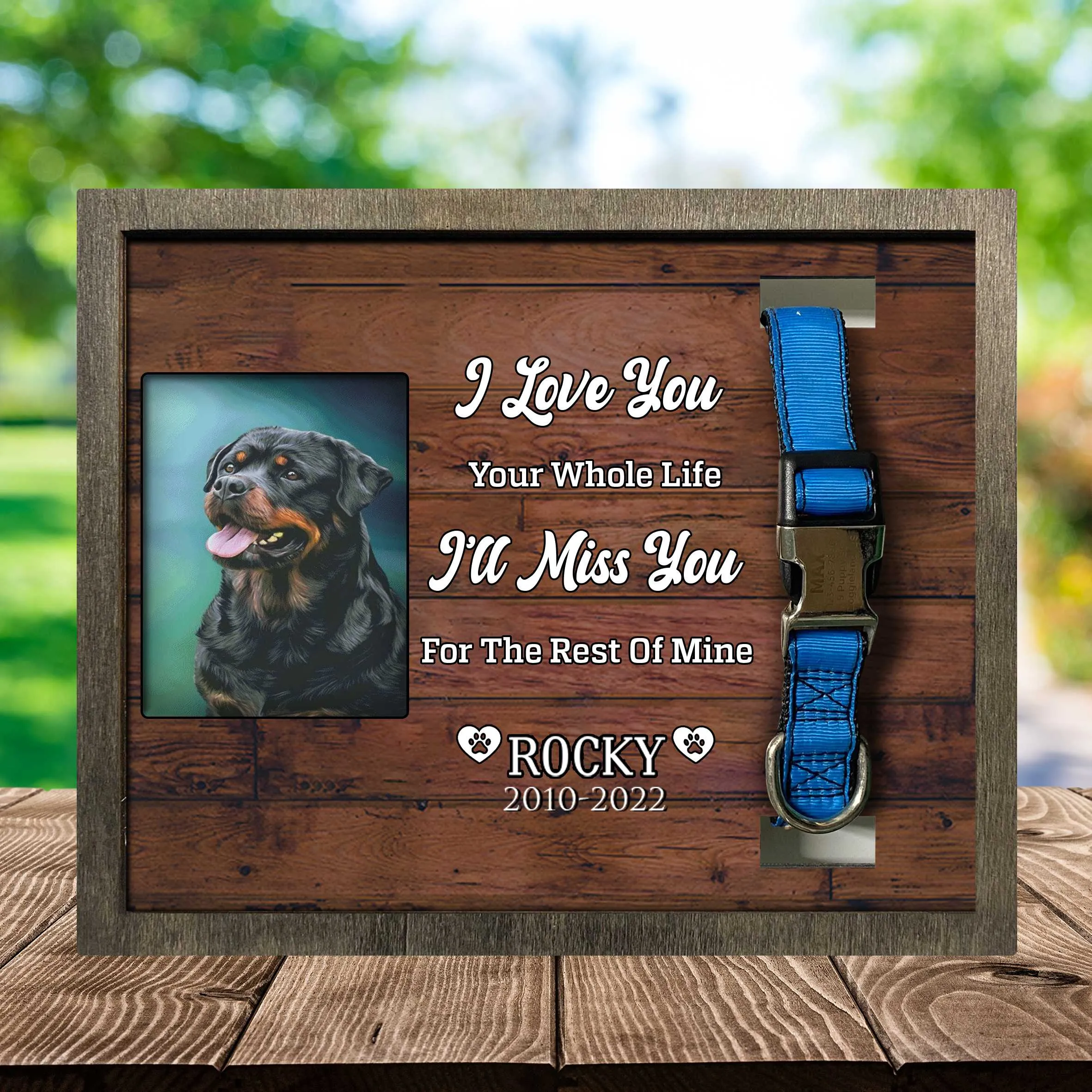 Dog Memorial Picture Frame, Dog Frames For Pictures Memorial Dog Remembrance, Sympathy Picture Frame