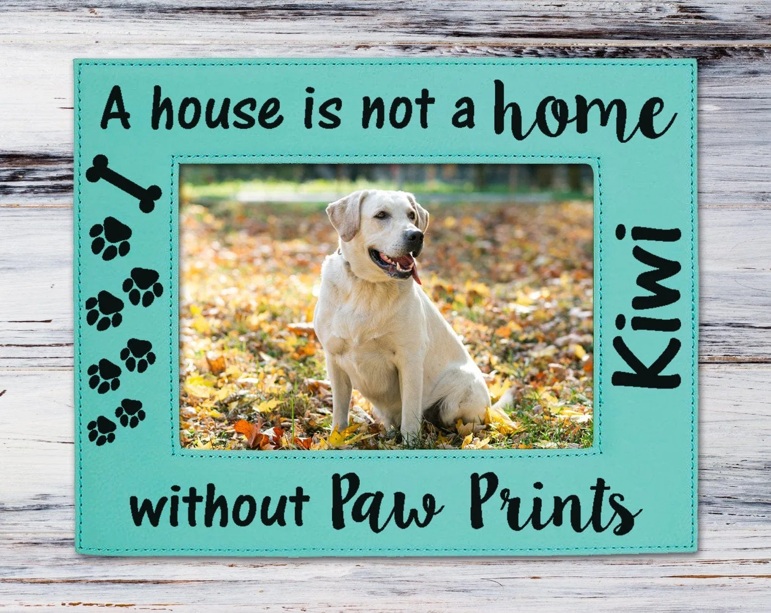 Dog or Cat New Pet Mom Dad Rescued Adopted Picture Frame Engraved 5x7 Personalized Photo Home Decor Best Friend Birthday Mothers Day Gift