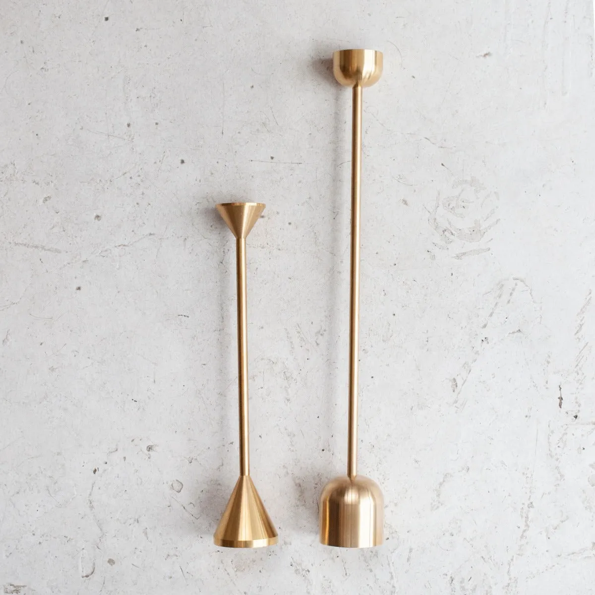 Dome Spindle Candlestick