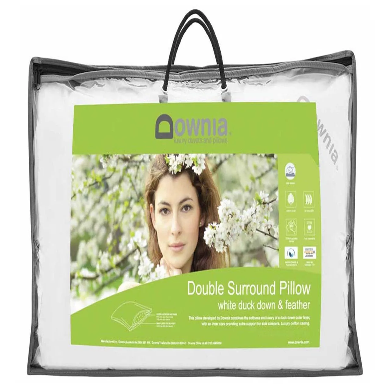 Downia Double Down Surround EUROPEAN Pillow