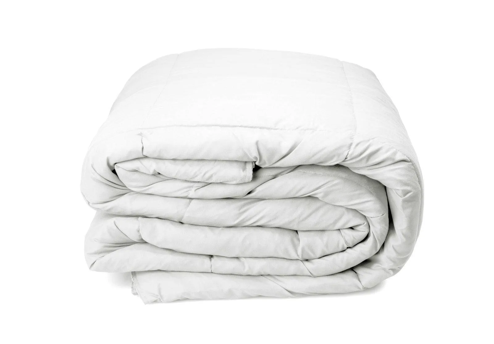 Duck Feather & Down Quilt 500GSM   Duck Feather and Down Pillows 2 Pack Combo - Double - White