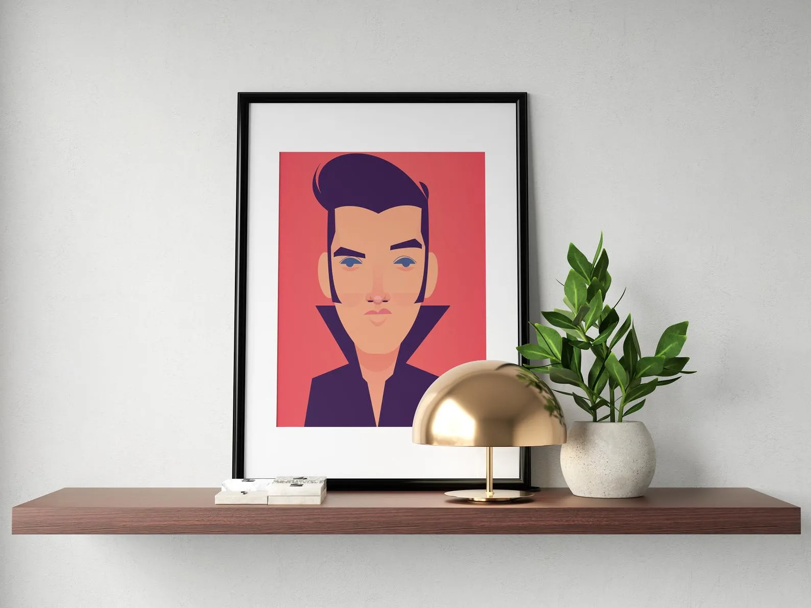 Elvis Presley Poster, Custom Music Print, Music Poster, Custom Poster, Home Decor, Wall Hangings, American Rock And Roll Star