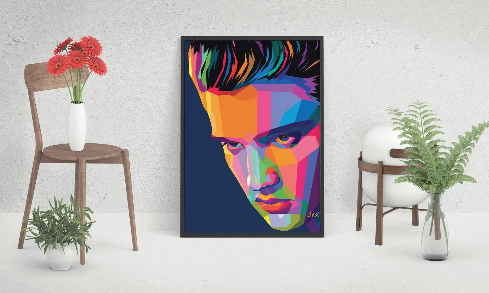 Elvis Presley Poster, Custom Music Print, Music Poster, Custom Poster, Home Decor, Wall Hangings, American Rock And Roll Star