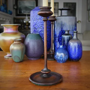 English Arts & Crafts Candlesticks
