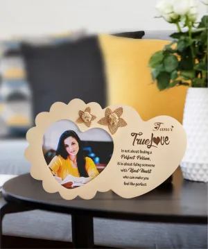 Engraved Wooden Frame