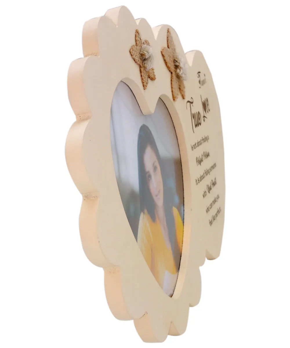 Engraved Wooden Frame