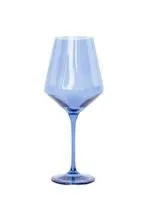 Estelle Colored Glass Stemware Set/2