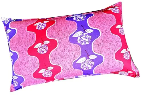 Flamo- Organic Silk Cotton/Kapok/Ilavam Panju Semal Cotton Sleeping Soft Pillow, Size: 26 x 16 inches,Multicolor.