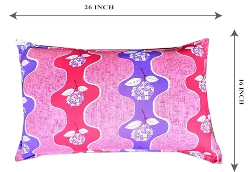 Flamo- Organic Silk Cotton/Kapok/Ilavam Panju Semal Cotton Sleeping Soft Pillow, Size: 26 x 16 inches,Multicolor.