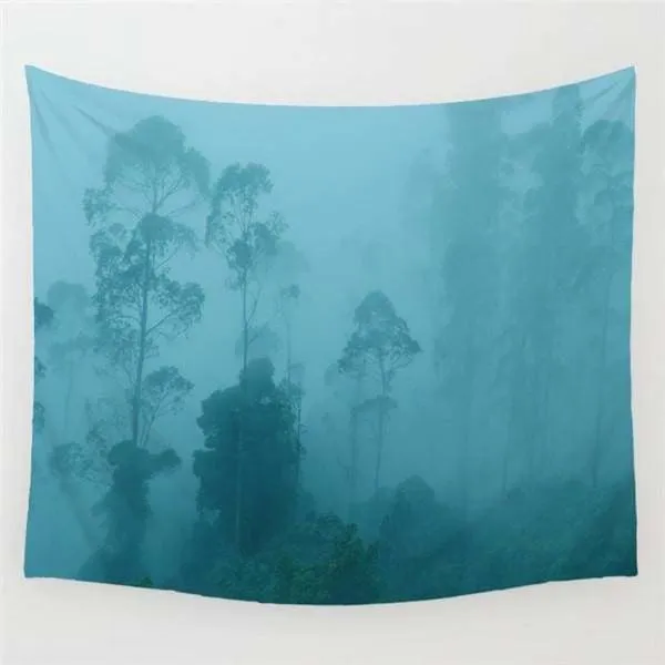 Foggy forest tapestries