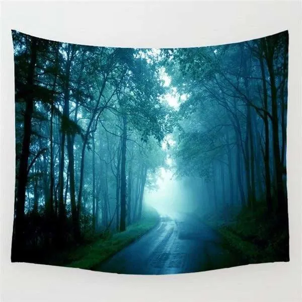 Foggy forest tapestries