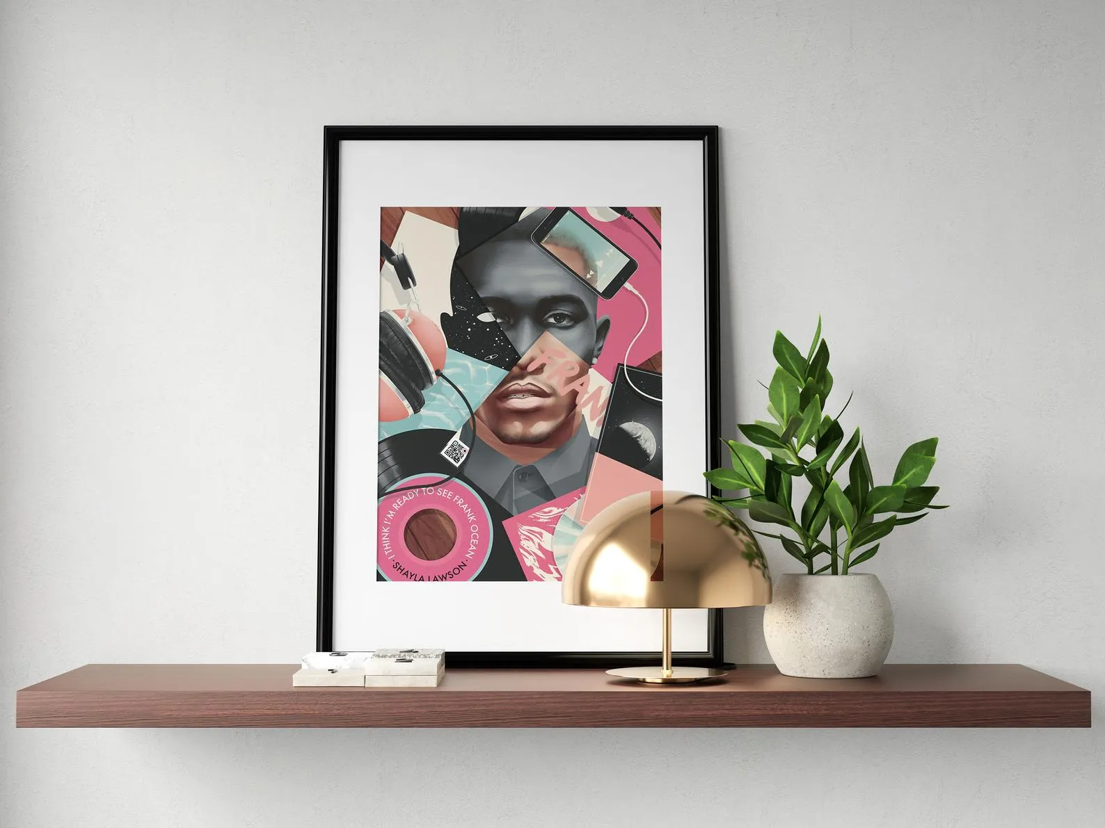 Frank Ocean Poster, Custom Music Print, Music Poster, Custom Poster, Home Decor, Wall Hangings, Frank Ocean Canvas