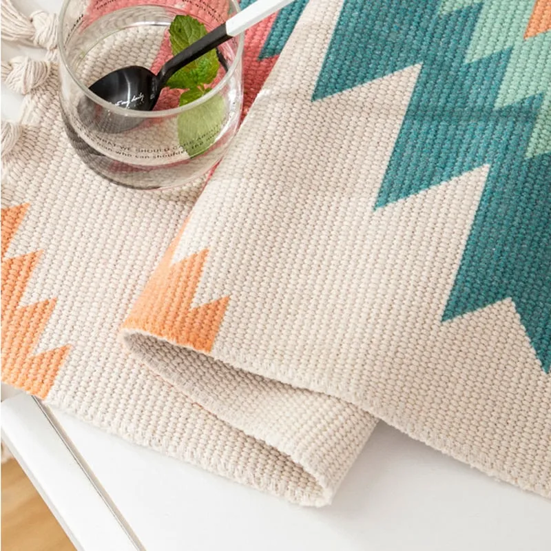 Geometric Hanging Tapestry