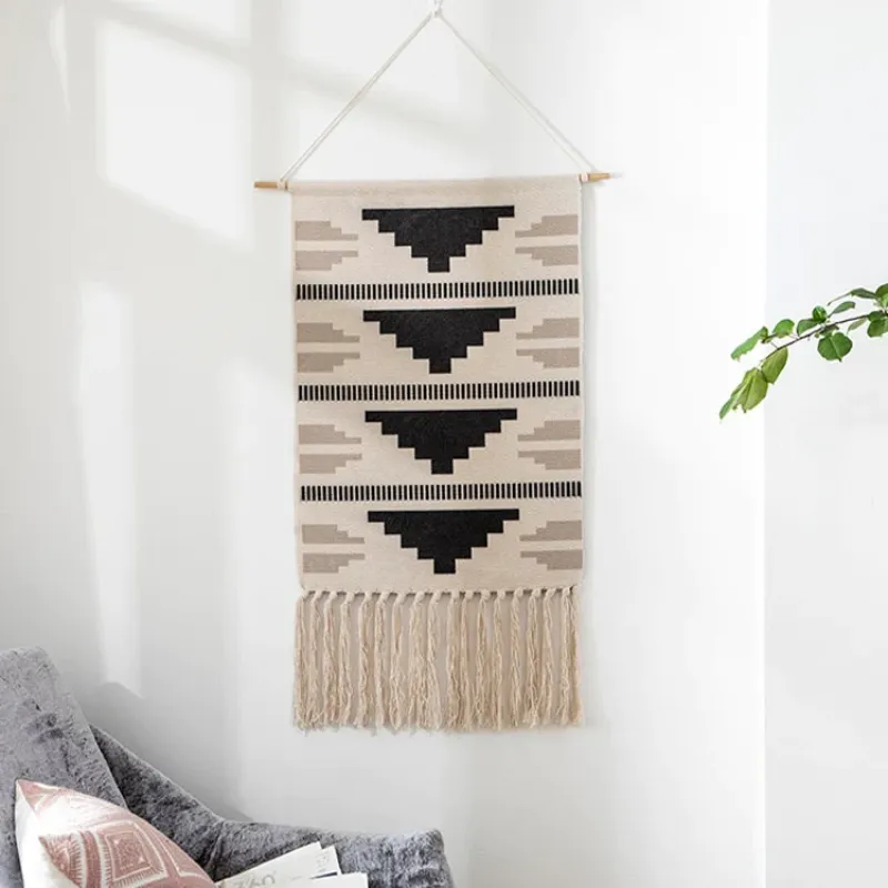 Geometric Hanging Tapestry