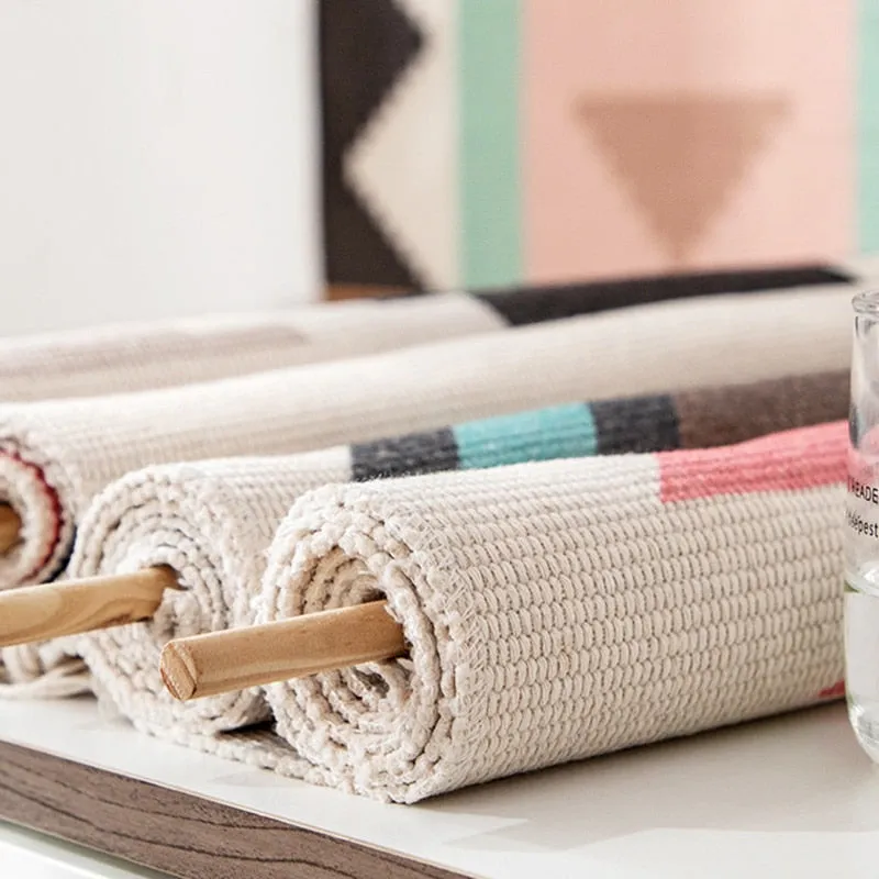 Geometric Hanging Tapestry