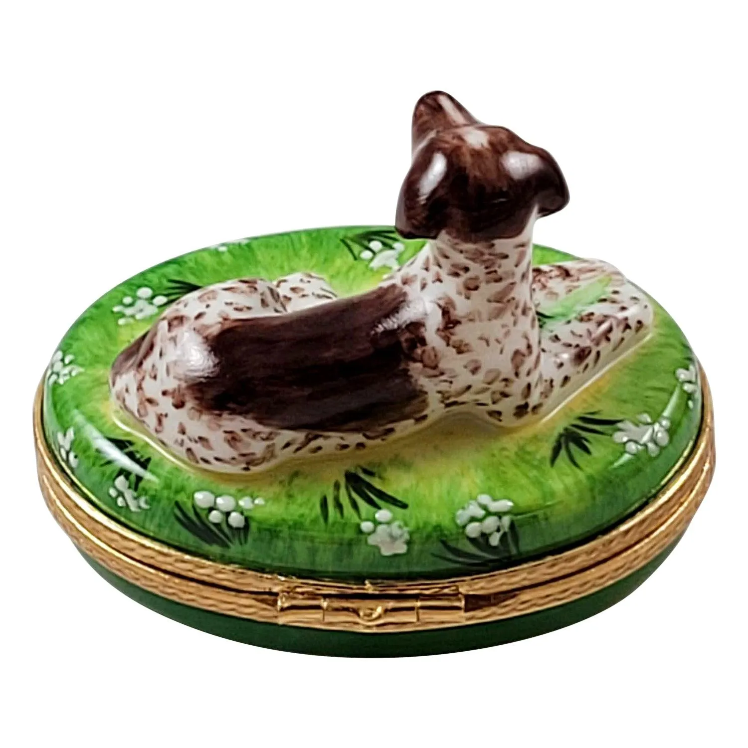 German Short Haired Pointer Dog Figurine